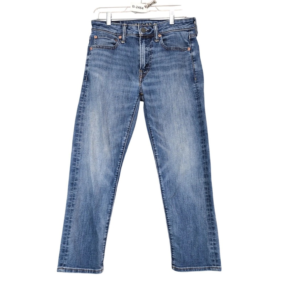 American Eagle AirFlex+ Original Straight Jeans Mens 28 (30x26 Fit) Streetwear